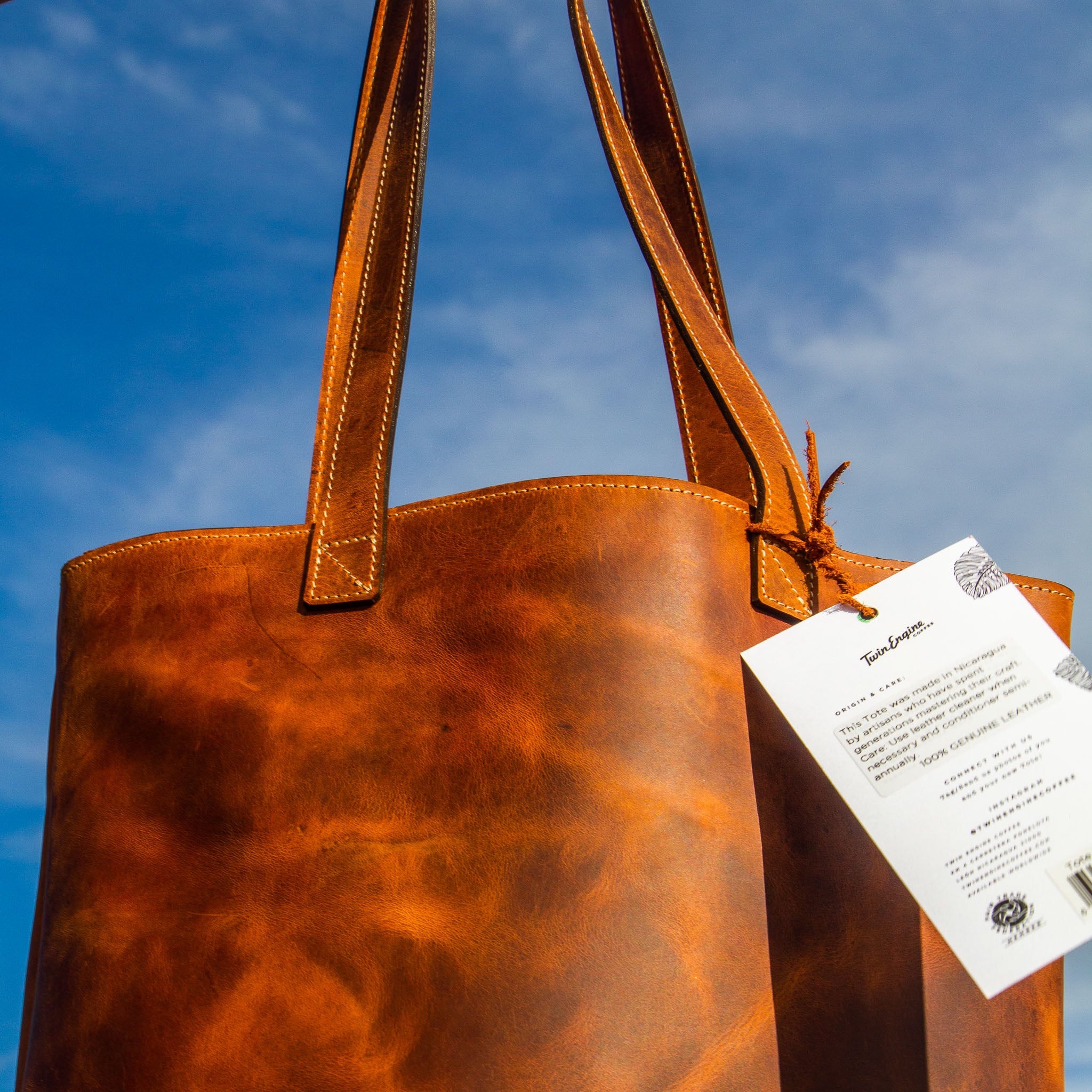 The Perfect Tote - Saddle Brown