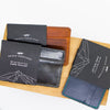 Minimalist Card Wallet - Electric Black