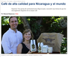 Cafe de Alta Calidad (Highest Quality Coffee) in El Nuevo Diario – Nicaragua’s Newspaper