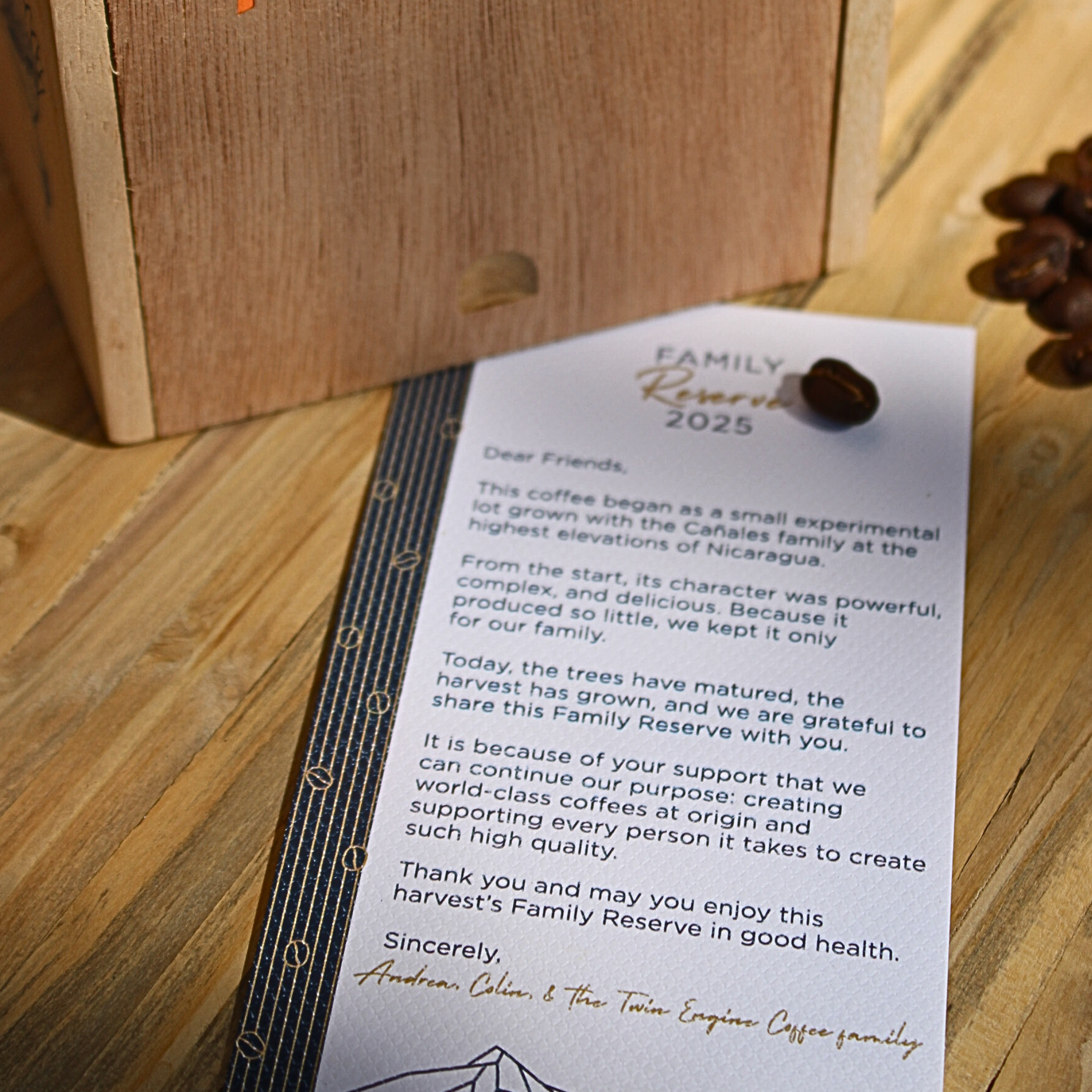 *Seasonal Release* Family Reserve Coffee