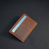 Load image into Gallery viewer, Minimalist Card Wallet - Saddle Brown