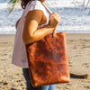 Load image into Gallery viewer, The Perfect Tote - Saddle Brown